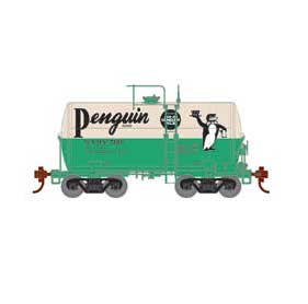 Athearn 97176 HO Scale NACC 8,000 Gallon Beer Can Tank Car Penguin Ginger Ale NADX 7119