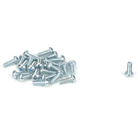 Athearn 99002 2-56 x 1/4" Round Head Screw 24 Pack