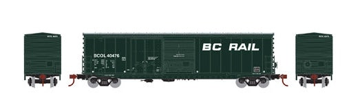 Athearn HO Scale 89533 50' Combo Door Boxcar British Columbia Railway BCOL #40476