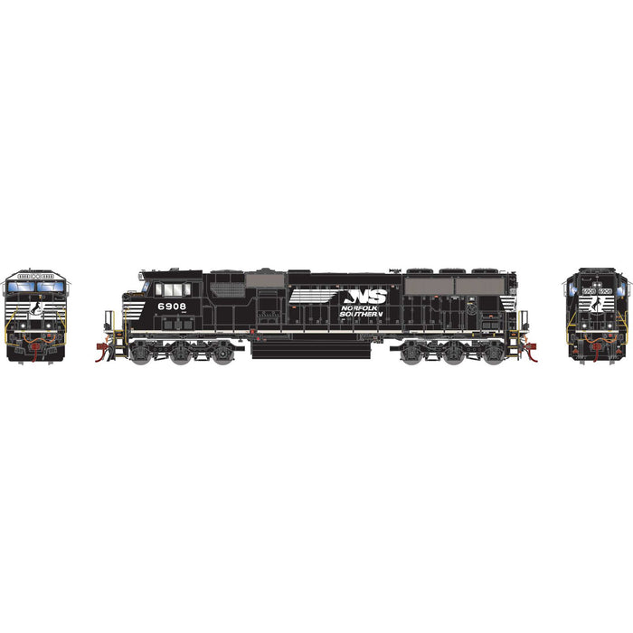 Athearn G65190 HO Scale SD60E Norfolk Southern NS 6908 DC