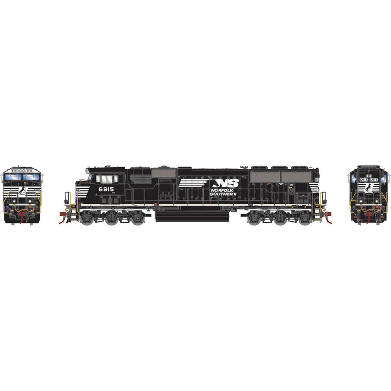 Athearn G65192 HO Scale SD60E Norfolk Southern NS 6915 DC