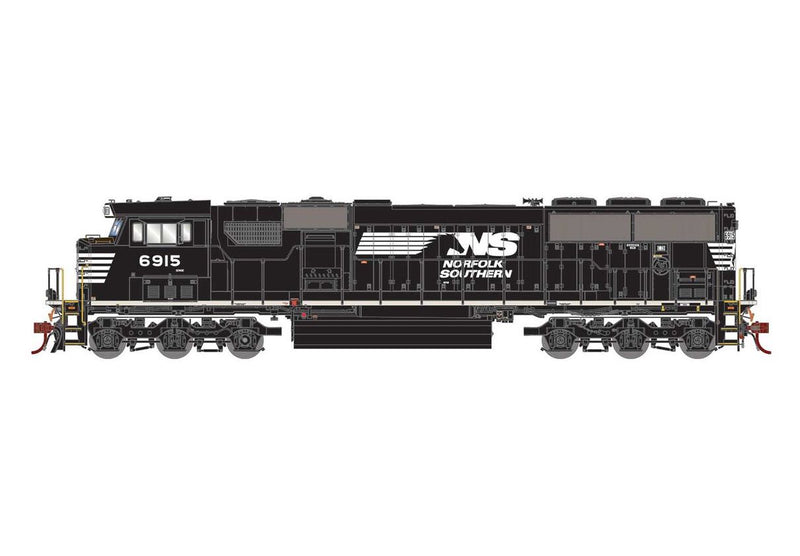 Athearn G65292 HO Scale SD60E Norfolk Southern NS 6915 DCC & Sound