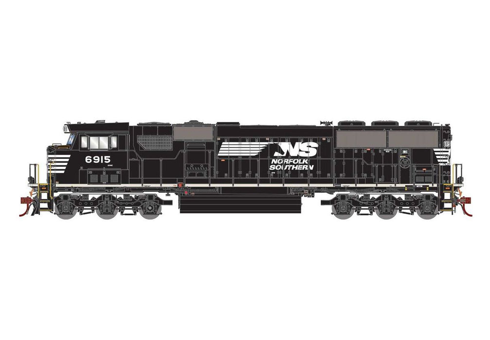 Athearn G65292 HO Scale SD60E Norfolk Southern NS 6915 DCC & Sound