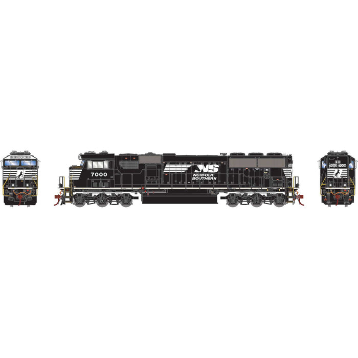 Athearn G65295 HO Scale SD60E Norfolk Southern NS 7000 DCC & Sound