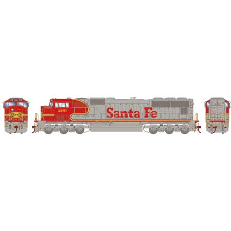 Athearn G71127 HO EMD SD75M Santa Fe ATSF 209