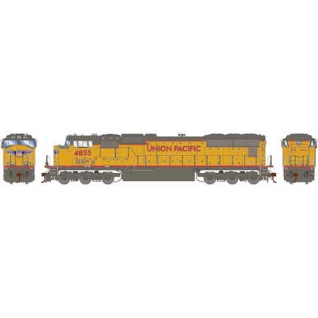 Athearn G71217 HO EMD SD70M "Flared" Union Pacific UP 4855 DCC & Sound
