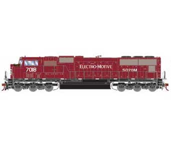 Athearn G71221 HO EMD SD70M EMD Leasing EMDX 7018 DCC & Sound