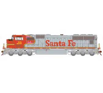Athearn G71230 HO EMD SD75M BNSF "Primed for Grime" 226 DCC & Sound