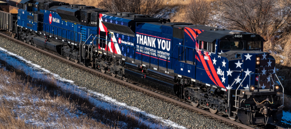 Athearn Genesis 2.0 G44040 HO Scale SD70ACe Essential Workers Montana Rail Link MRL 4404