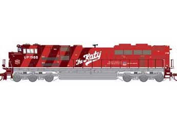 Athearn Genesis 2.0 G01988 HO Scale SD70ACe MKT Katy Heritage Union Pacific UP 1988 DCC Sound