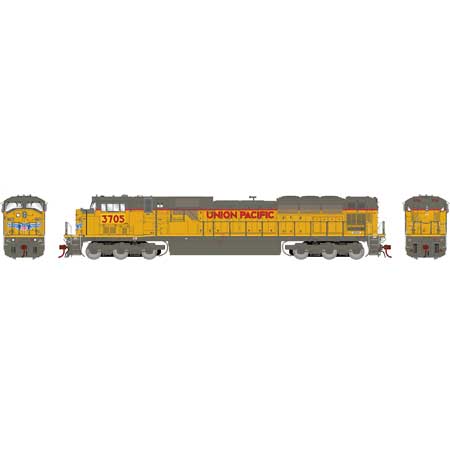 Athearn Genesis 2.0 G27253 HO Scale SD90MAC Union Pacific UP 3705