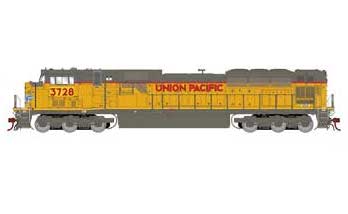 Athearn Genesis 2.0 G27255 HO Scale SD90MAC Union Pacific UP 3728