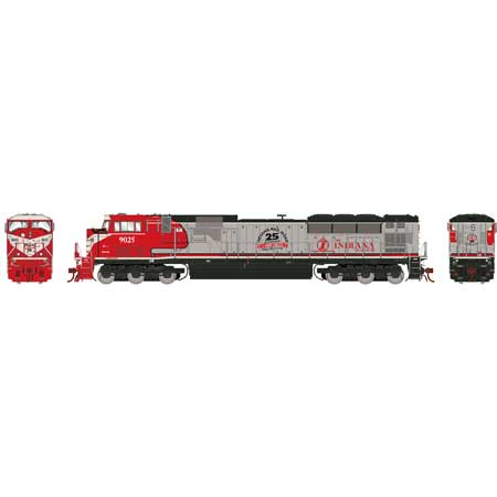 Athearn Genesis 2.0 G27265 HO Scale SD90MAC Indiana RR "25th" INRD 9025