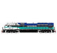 Athearn Genesis 2.0 G27319 HO Scale EMD SD90MAC-H EMD Demonstrator EMDX 8204 DCC Sound