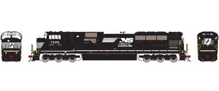 Athearn Genesis 2.0 G27347 HO Scale EMD SD80MAC Norfolk Southern NS 7205 DCC Sound
