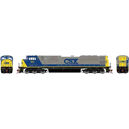 Athearn Genesis 2.0 G28086 HO Scale EMD SD80MAC CSX YN2 801