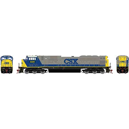 Athearn Genesis 2.0 G28087 HO Scale EMD SD80MAC CSX YN2 Patch 4591