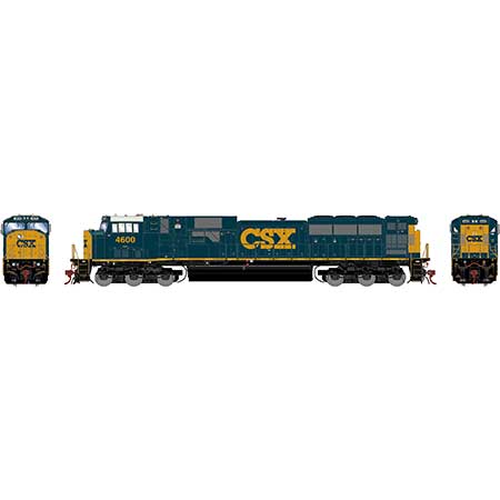 Athearn Genesis 2.0 G28189 HO Scale EMD SD80MAC CSX 4600 DCC Sound