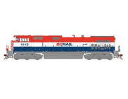 Athearn Genesis 2.0 G31505 HO Scale Dash 9-44CWL BC RAIL BCOL 4643
