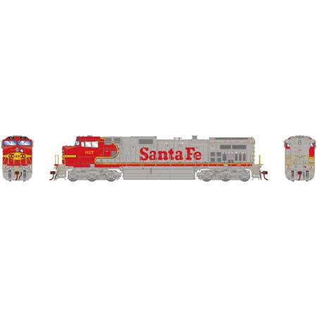 Athearn Genesis 2.0 G31526 HO Scale Dash 9-44CW Santa Fe ATSF 627