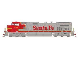 Athearn Genesis 2.0 G31527 HO Scale Dash 9-44CW Santa Fe ATSF 644