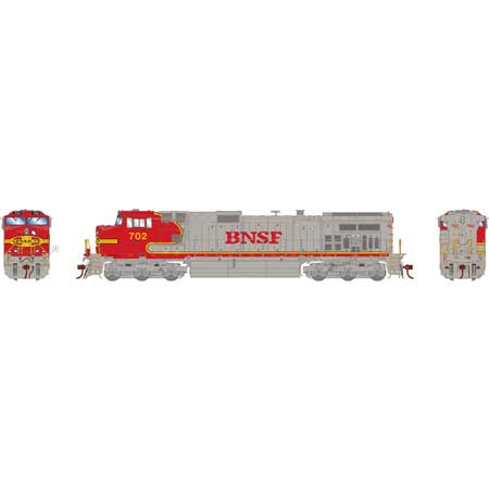 Athearn Genesis 2.0 G31528 HO Scale Dash 9-44CW BNSF 702