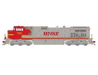 Athearn Genesis 2.0 G31528 HO Scale Dash 9-44CW BNSF 702