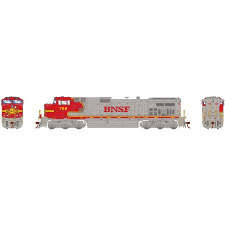 Athearn Genesis 2.0 G31530 HO Scale Dash 9-44CW BNSF 788