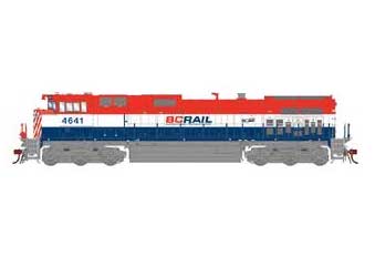 Athearn Genesis 2.0 G31603 HO Scale Dash 9-44CWL BC RAIL BCOL 4641 DCC Sound