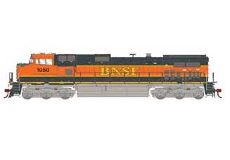 Athearn Genesis 2.0 G31612 HO Scale Dash 9-44CW "Prime for Grime"  H1 BNSF 1050 DCC Sound