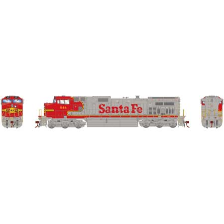 Athearn Genesis 2.0 G31627 HO Scale Dash 9-44CW Santa Fe ATSF 644 with DCC Sound
