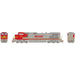 Athearn Genesis 2.0 G31628 HO Scale Dash 9-44CW BNSF 702 with DCC Sound