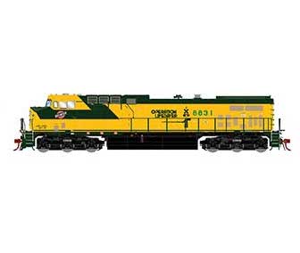 Athearn Genesis 2.0 G31649 HO Scale AC4400CW Chicago NorthWestern "OLS" C&NW 8831 with DCC Sound