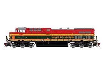 Athearn Genesis 2.0 G31655 HO Scale AC4400CW Kansas City Southern KCS 4614 with DCC Sound