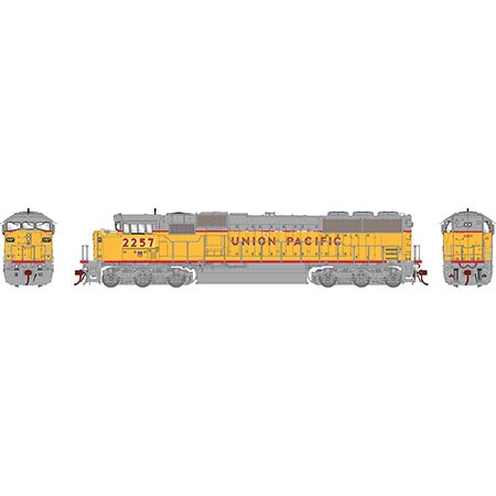 Athearn Genesis 2.0 G75532 HO Scale SD60M Tri-Clops Union Pacific UP 2257