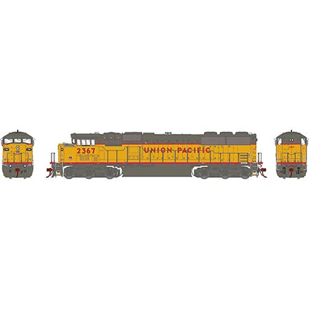 Athearn Genesis 2.0 G75535 HO Scale SD60M Tri-Clops Union Pacific UP 2367