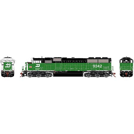 Athearn Genesis 2.0 G75540 HO Scale SD60M Tri-Clops Burlington Northern BN 9242