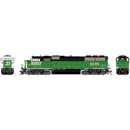 Athearn Genesis 2.0 G75541 HO Scale SD60M Tri-Clops Ex-BN BNSF 9235