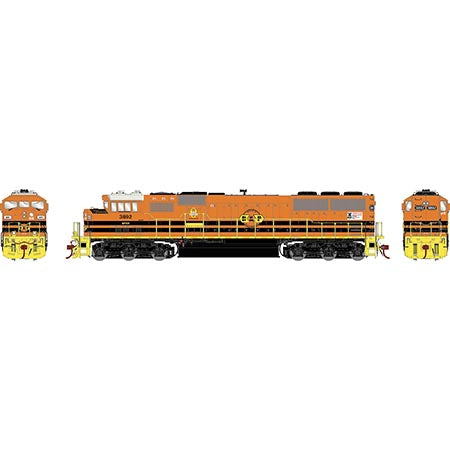 Athearn Genesis 2.0 G75548 HO Scale SD60M Tri-Clops Buffalo & Pittsburgh B&P 3892