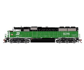 Athearn Genesis 2.0 G75638 HO Scale SD60M Tri-Clops Burlington Northern BN 9211 DCC Sound