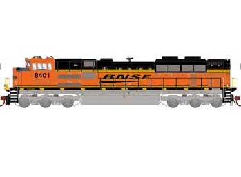 Athearn Genesis 2.0 G75710 HO Scale SD70ACe BNSF 8401