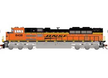 Athearn Genesis 2.0 G75711 HO Scale SD70ACe BNSF 8438