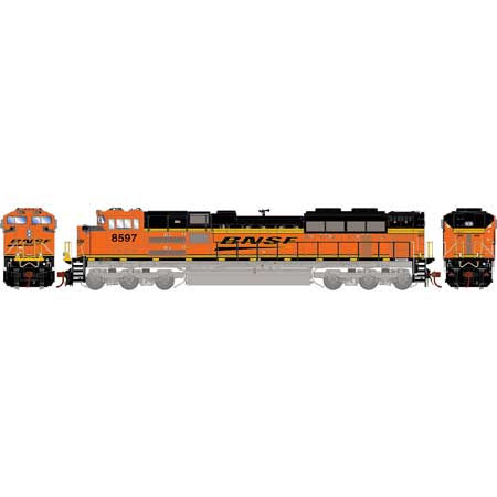 Athearn Genesis 2.0 G75812 HO Scale SD70ACe BNSF 8597 DCC Sound