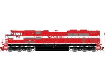 Athearn Genesis 2.0 G75817 HO Scale SD70ACe Tacoma Rail TMBL 7002 DCC Sound