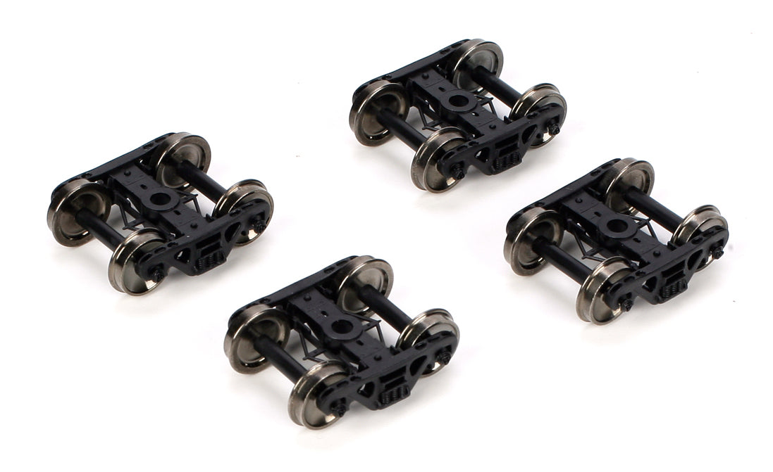 Athearn Genesis 4594 HO Scale 70-Ton Roller Bearing Trucks, .110" Tread (2-Pair)