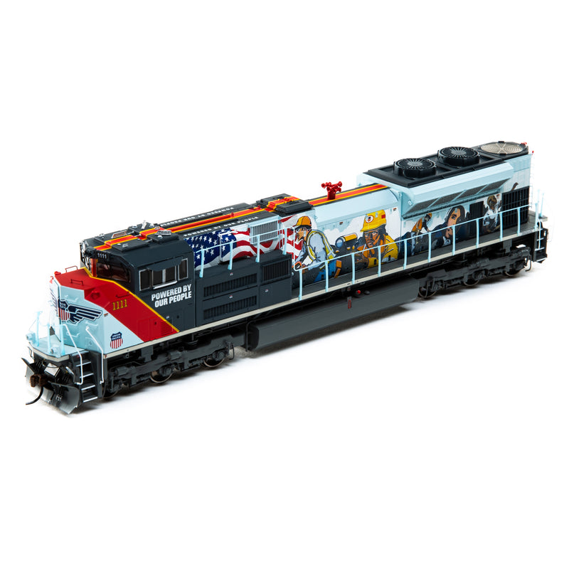 Athearn Genesis G11110 HO Scale SD70ACe Union Pacific "Powered by Our People" UP 1111 - DCC