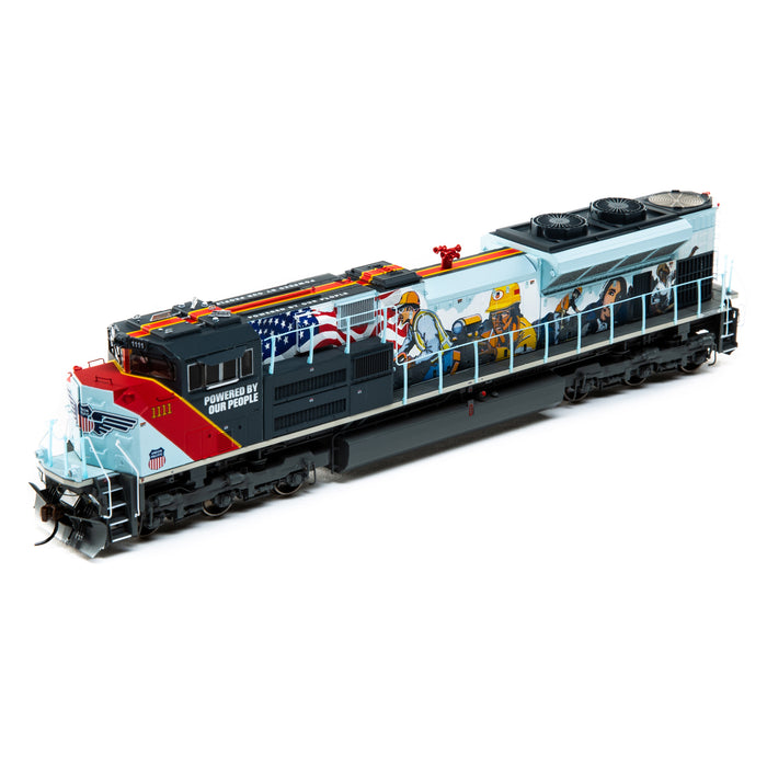 Athearn Genesis G11110 HO Scale SD70ACe Union Pacific "Powered by Our People" UP 1111