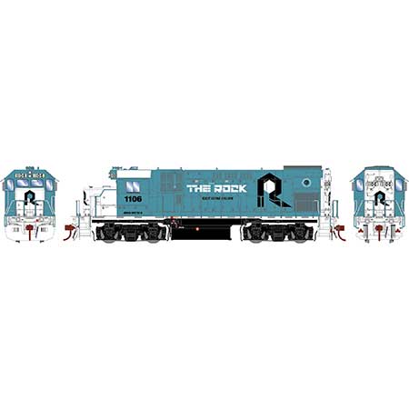 Athearn Genesis G13245 HO Scale EMD GP15-1 Rock Island Rail RILX 1106