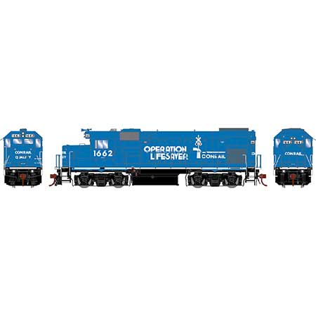 Athearn Genesis G13340 HO Scale EMD GP15-1 Conrail "OLS" CR 1662 DCC Sound