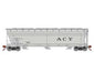 Athearn Genesis G15427 HO Scale ACF 4600 3 Bay Covered Hopper AC&Y 467